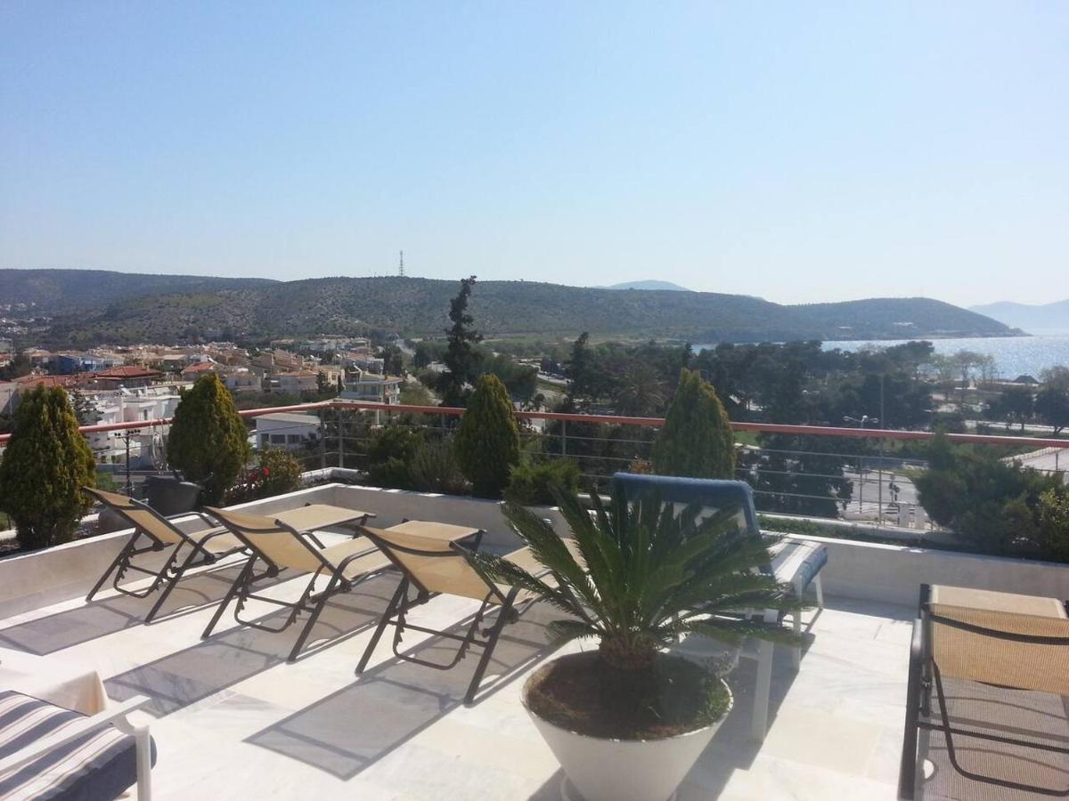 Varkiza Seaside Penthouse With Private Roof Deck Вари Экстерьер фото
